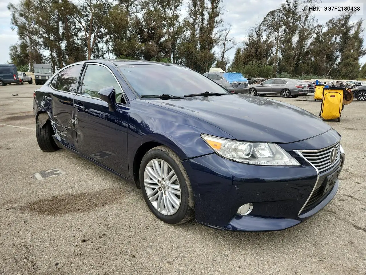 2015 LEXUS ES VIN JTHBK1GG7F2180438 — фото 4