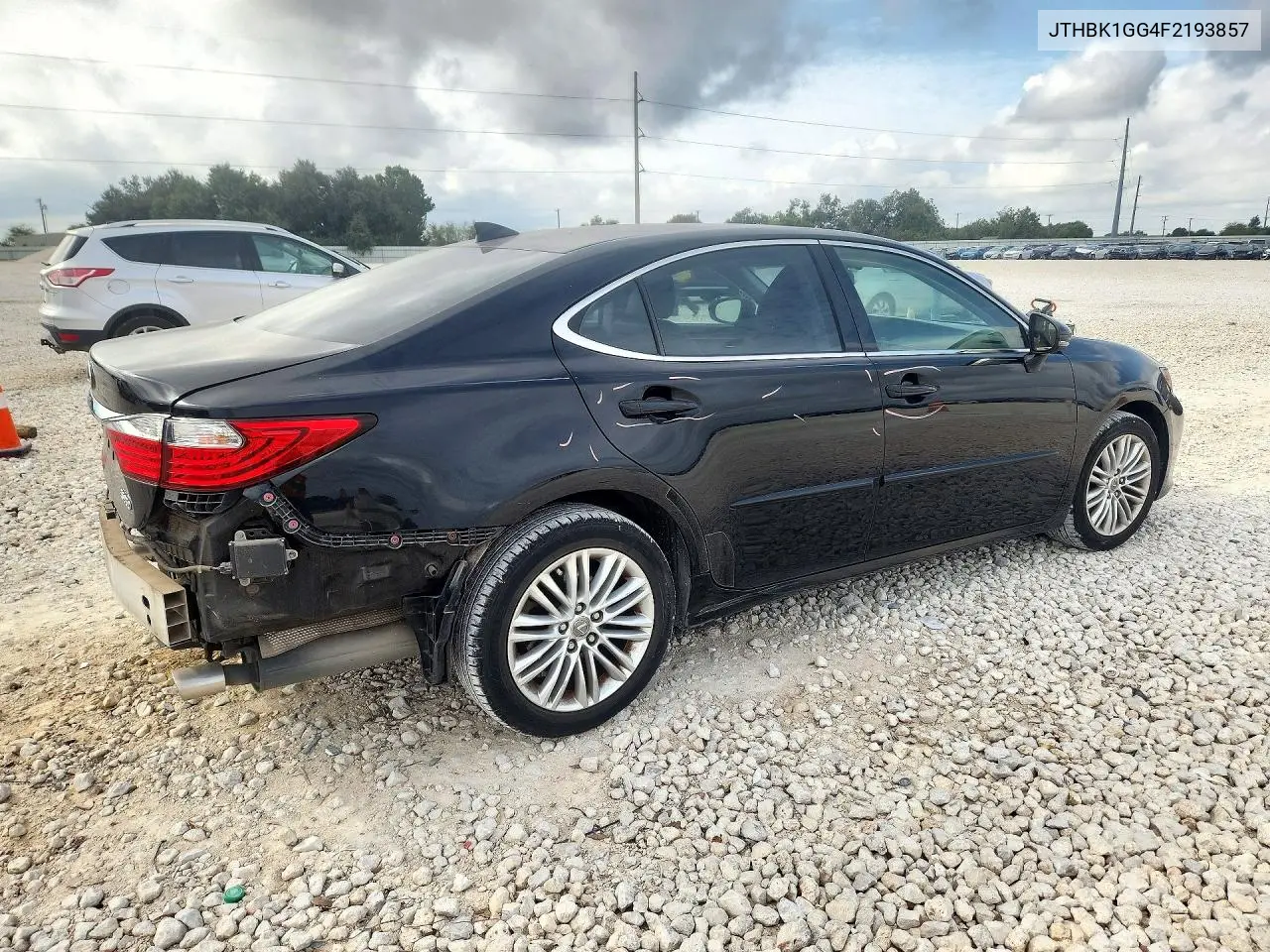 2015 LEXUS ES VIN JTHBK1GG4F2193857 — фото 3