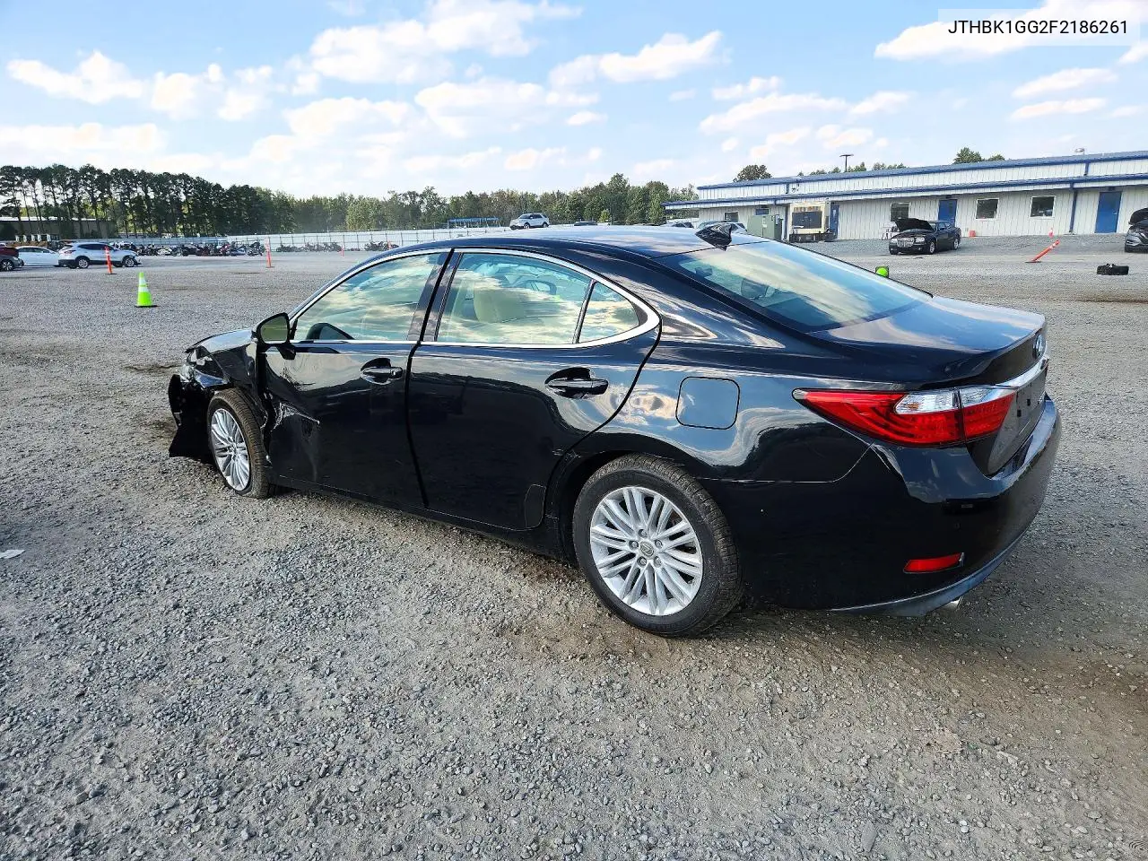 2015 LEXUS ES VIN JTHBK1GG2F2186261 — фото 2