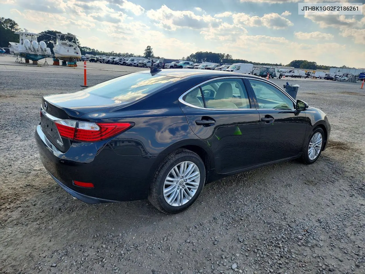 2015 LEXUS ES VIN JTHBK1GG2F2186261 — фото 3