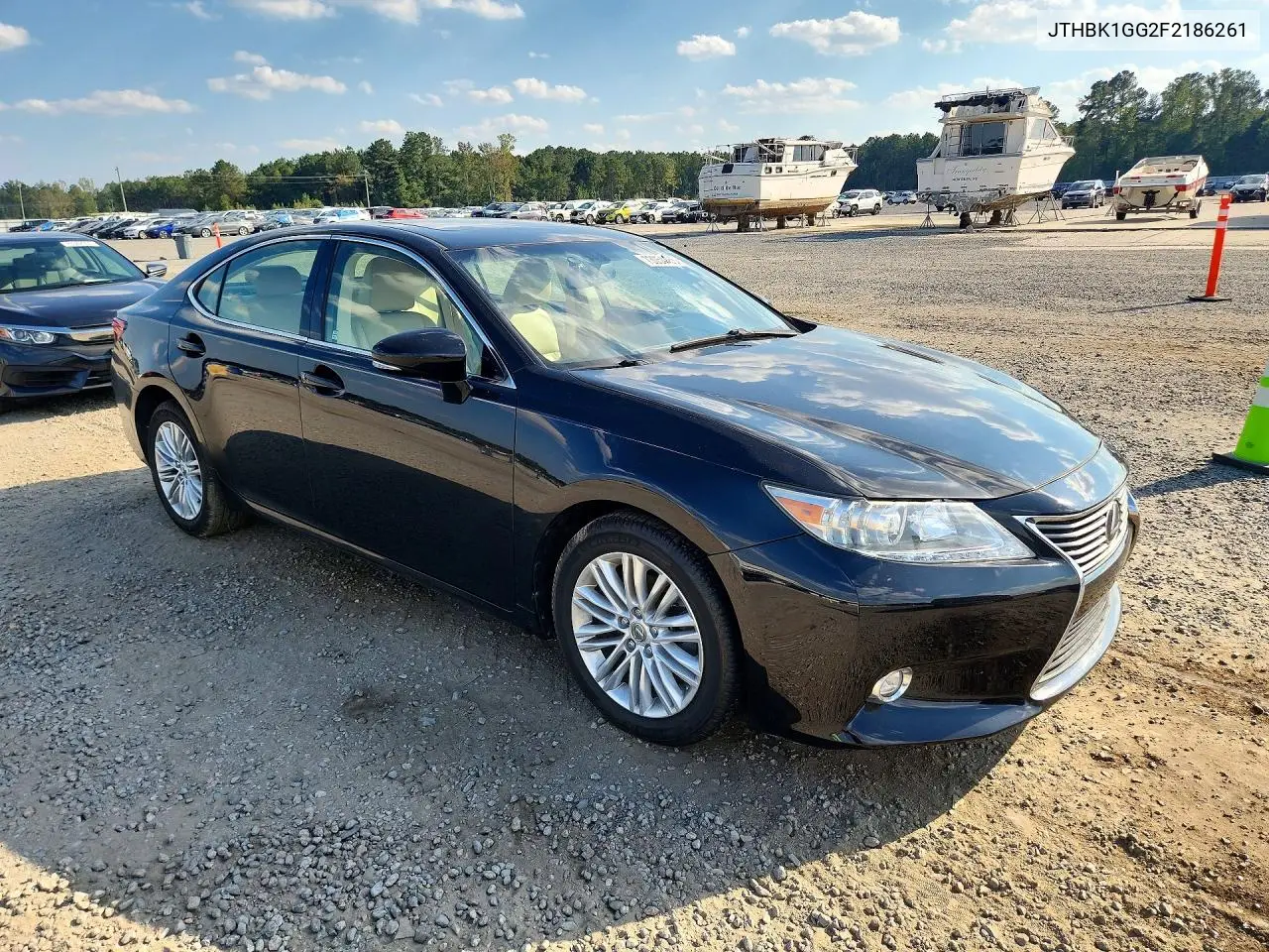 2015 LEXUS ES VIN JTHBK1GG2F2186261 — фото 4
