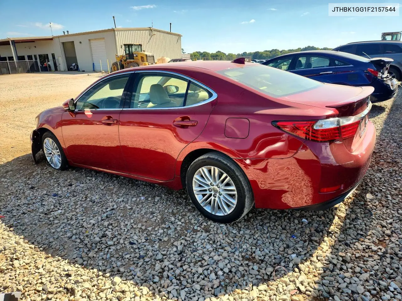 2015 LEXUS ES VIN JTHBK1GG1F2157544 — фото 2