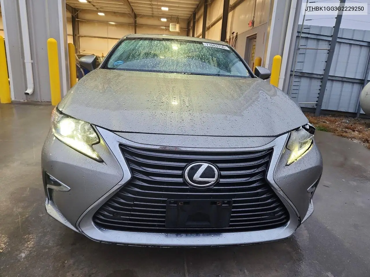 2016 LEXUS ES VIN JTHBK1GG3G2229250 — фото 5