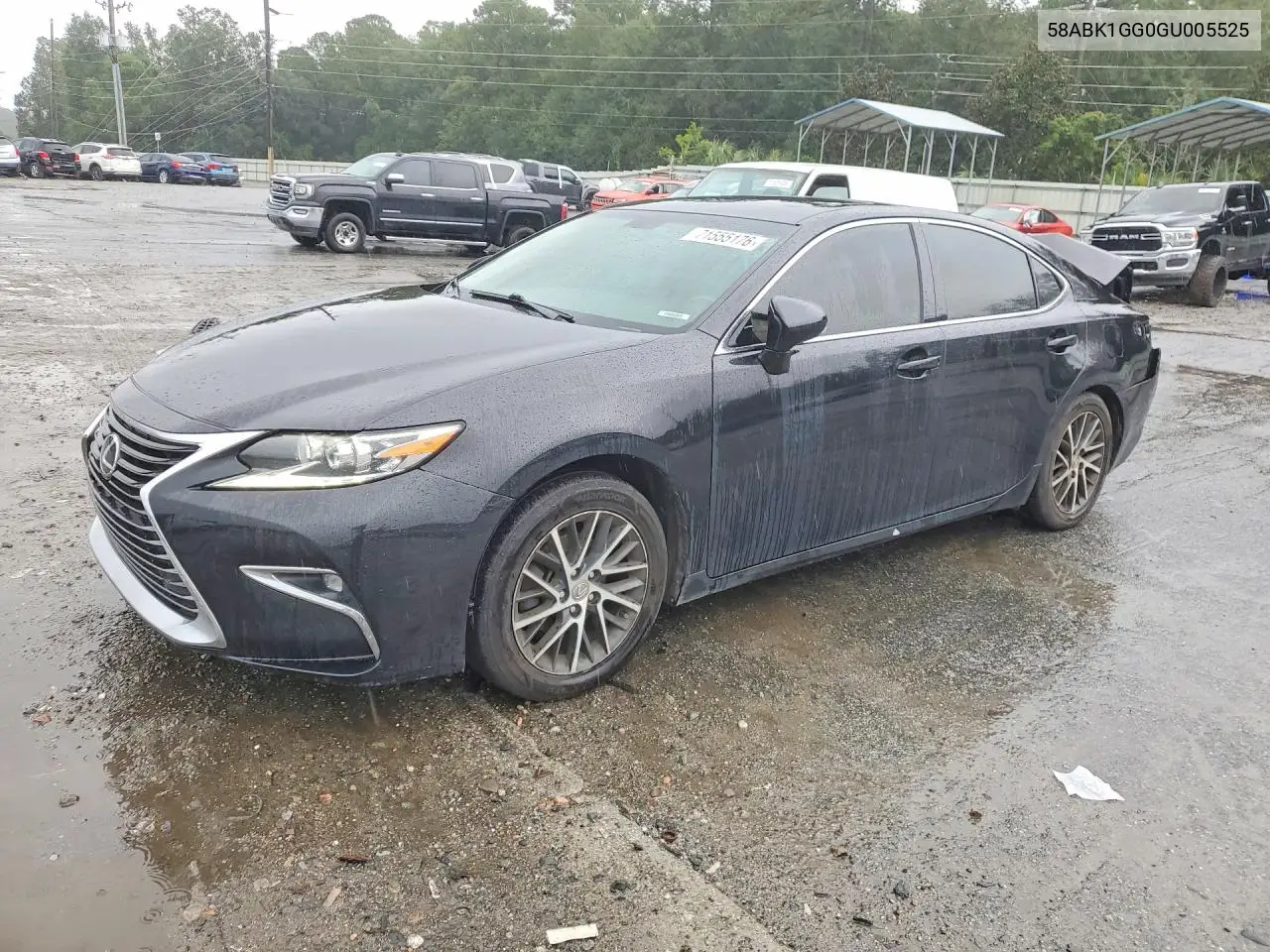 LEXUS ES 2016, VIN 58ABK1GG0GU005525