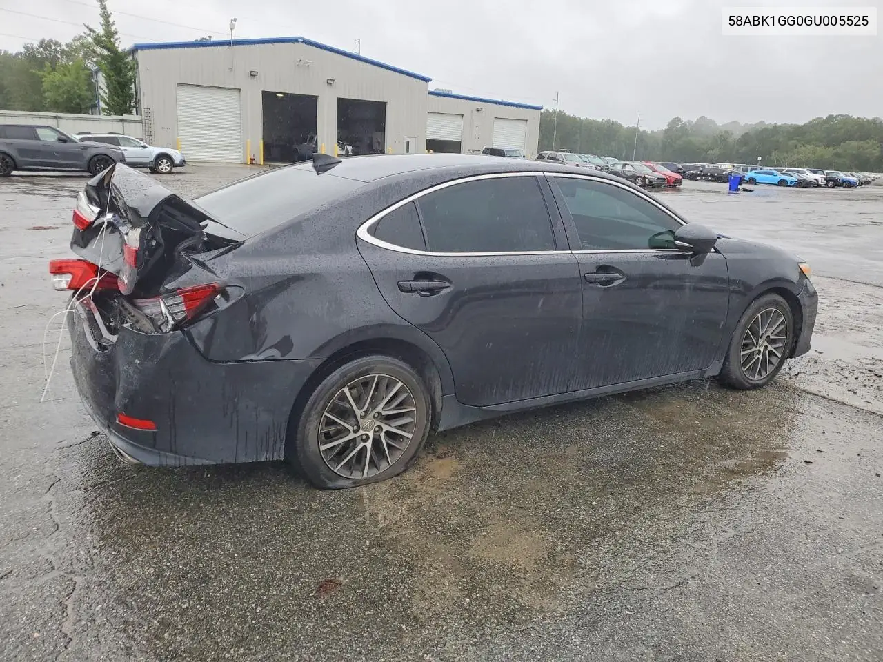 2016 LEXUS ES VIN 58ABK1GG0GU005525 — фото 3