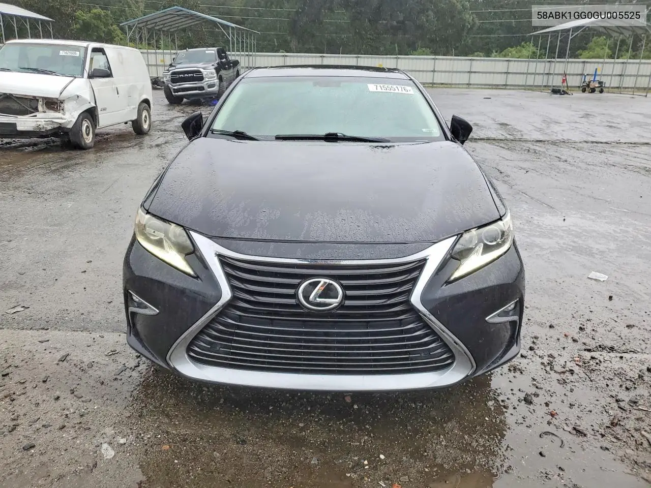 2016 LEXUS ES VIN 58ABK1GG0GU005525 — фото 5
