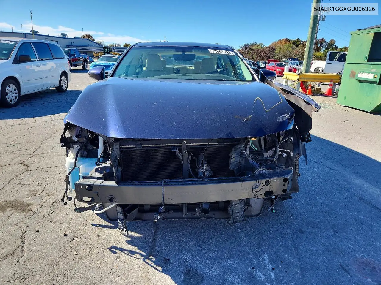 2016 LEXUS ES VIN 58ABK1GGXGU006326 — фото 5