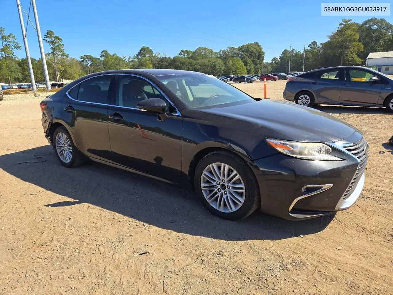 2016 LEXUS ES VIN 58ABK1GG3GU033917 — фото 4