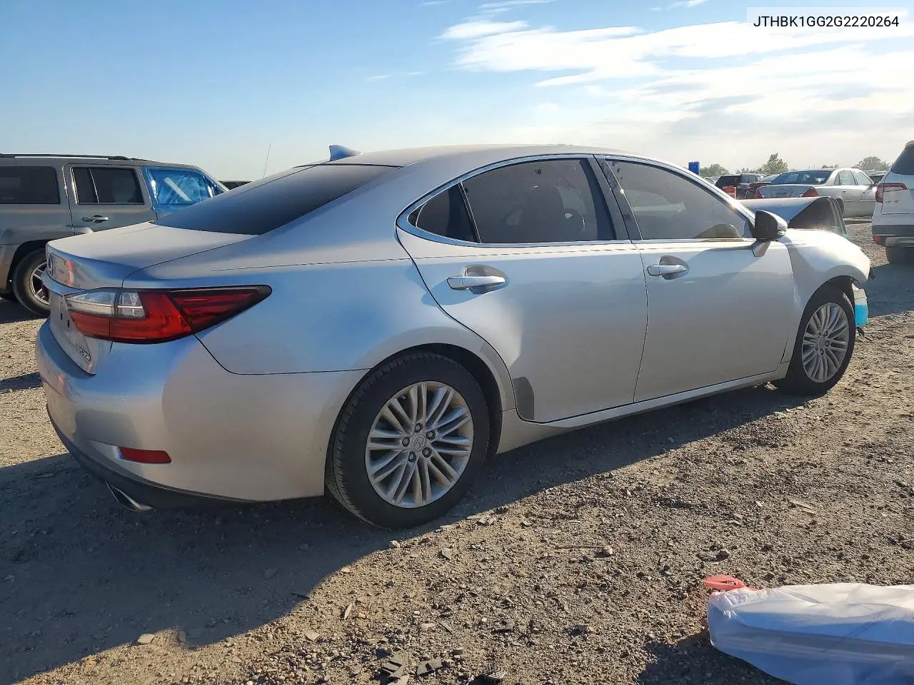 2016 LEXUS ES VIN JTHBK1GG2G2220264 — фото 3