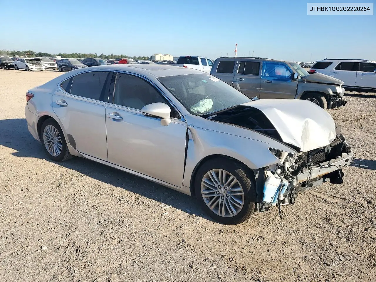 2016 LEXUS ES VIN JTHBK1GG2G2220264 — фото 4
