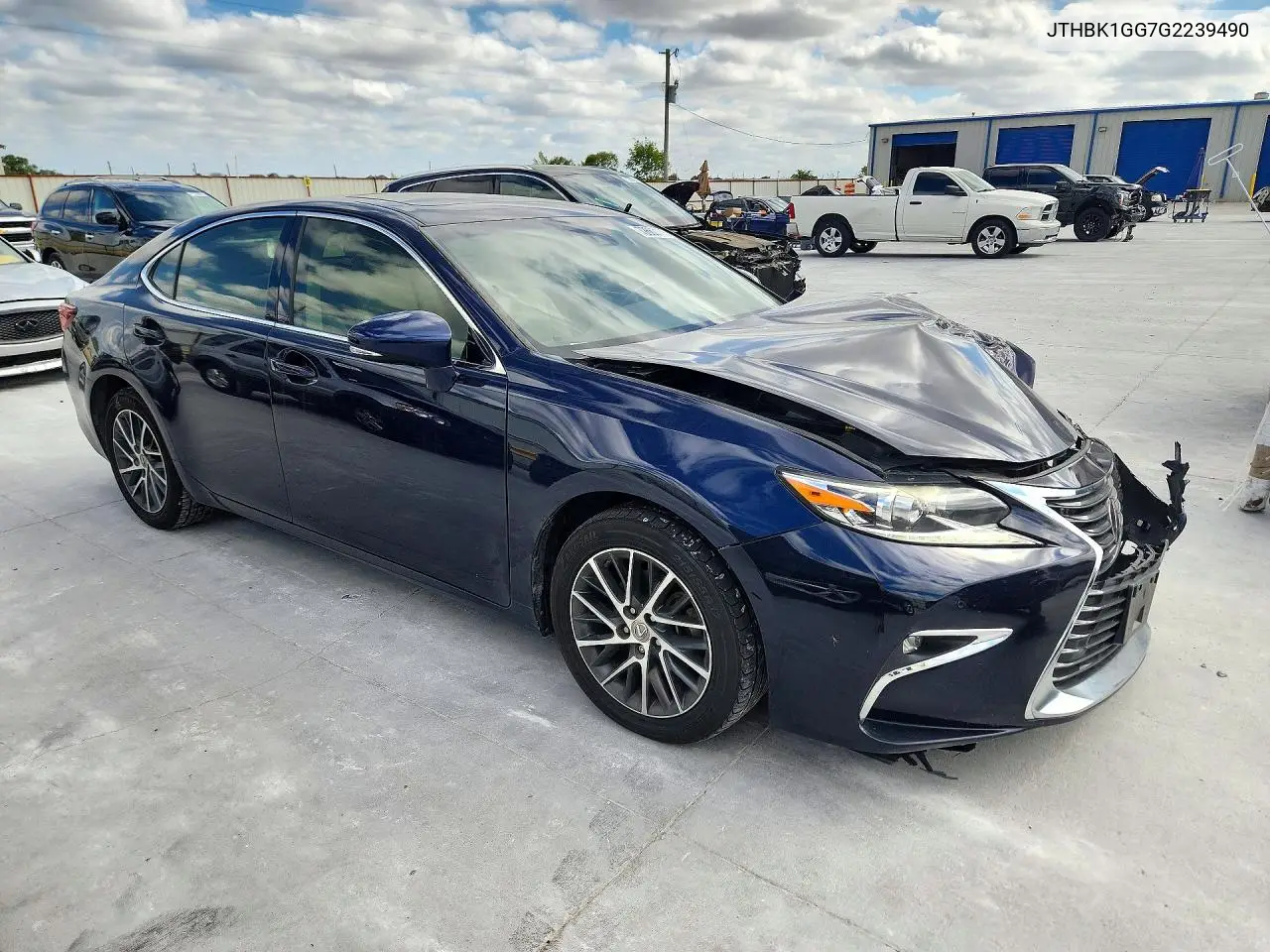 2016 LEXUS ES VIN JTHBK1GG7G2239490 — фото 4