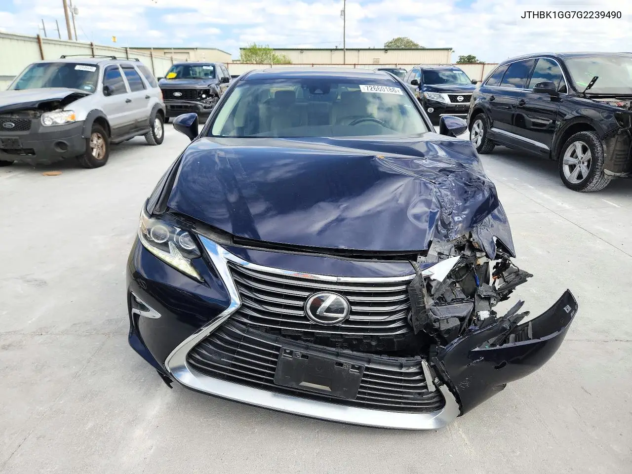 2016 LEXUS ES VIN JTHBK1GG7G2239490 — фото 5