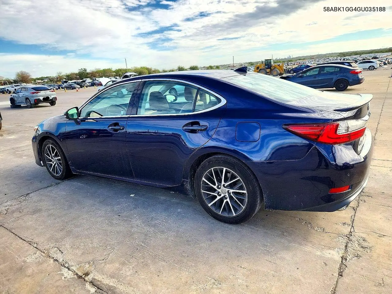 2016 LEXUS ES VIN 58ABK1GG4GU035188 — фото 2