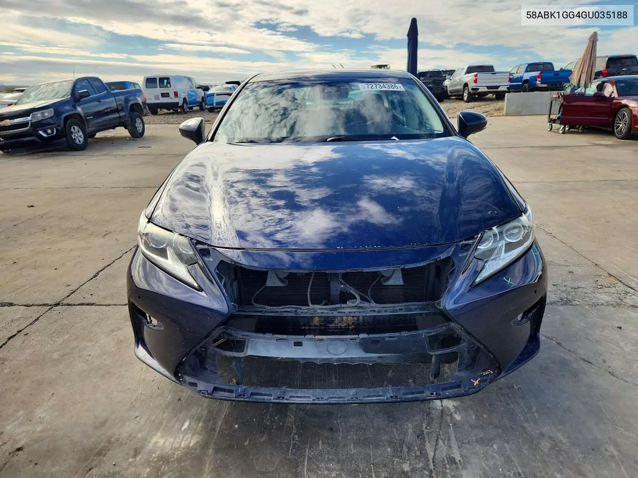 2016 LEXUS ES VIN 58ABK1GG4GU035188 — фото 5