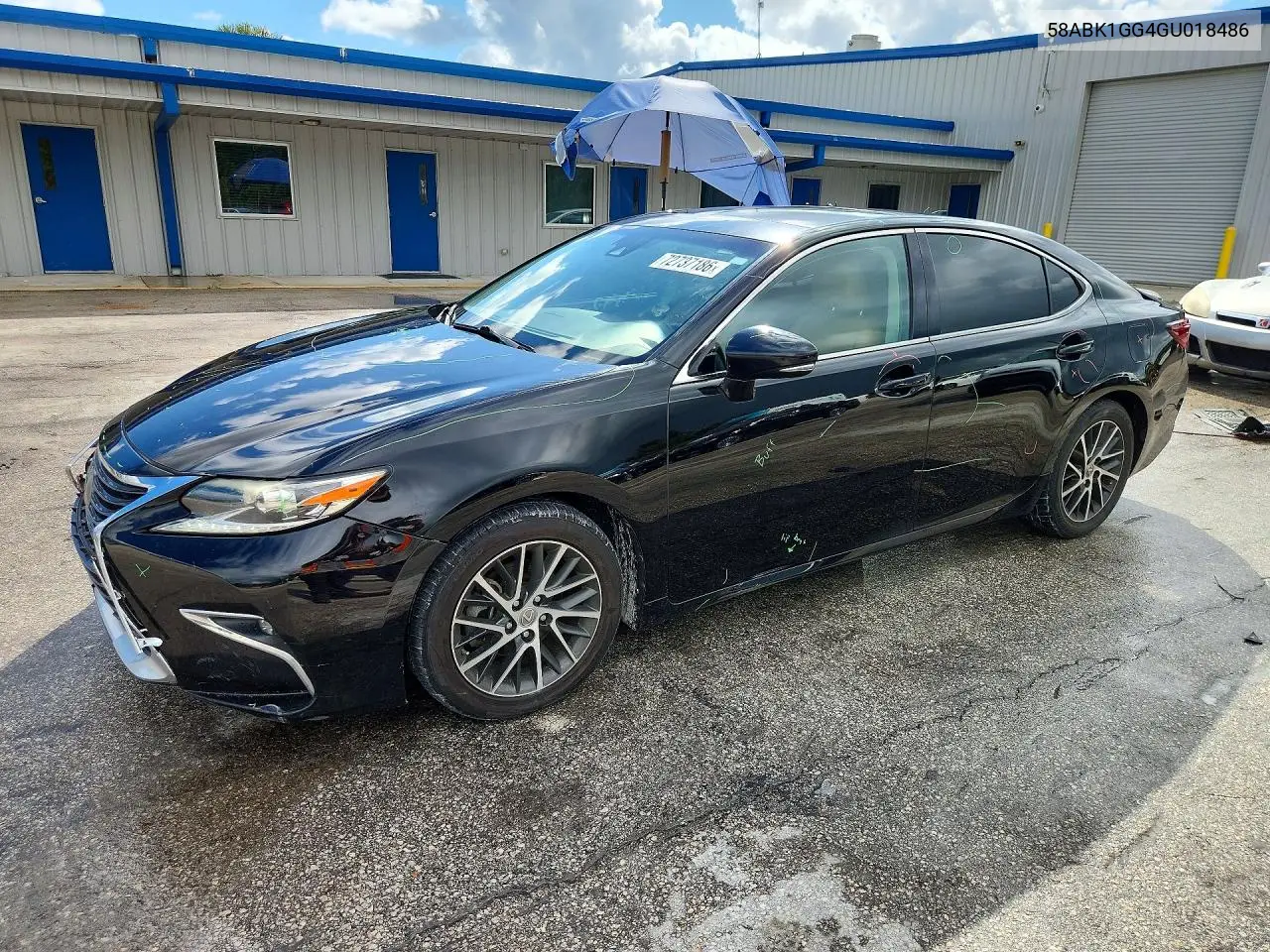 LEXUS ES 2016, VIN 58ABK1GG4GU018486
