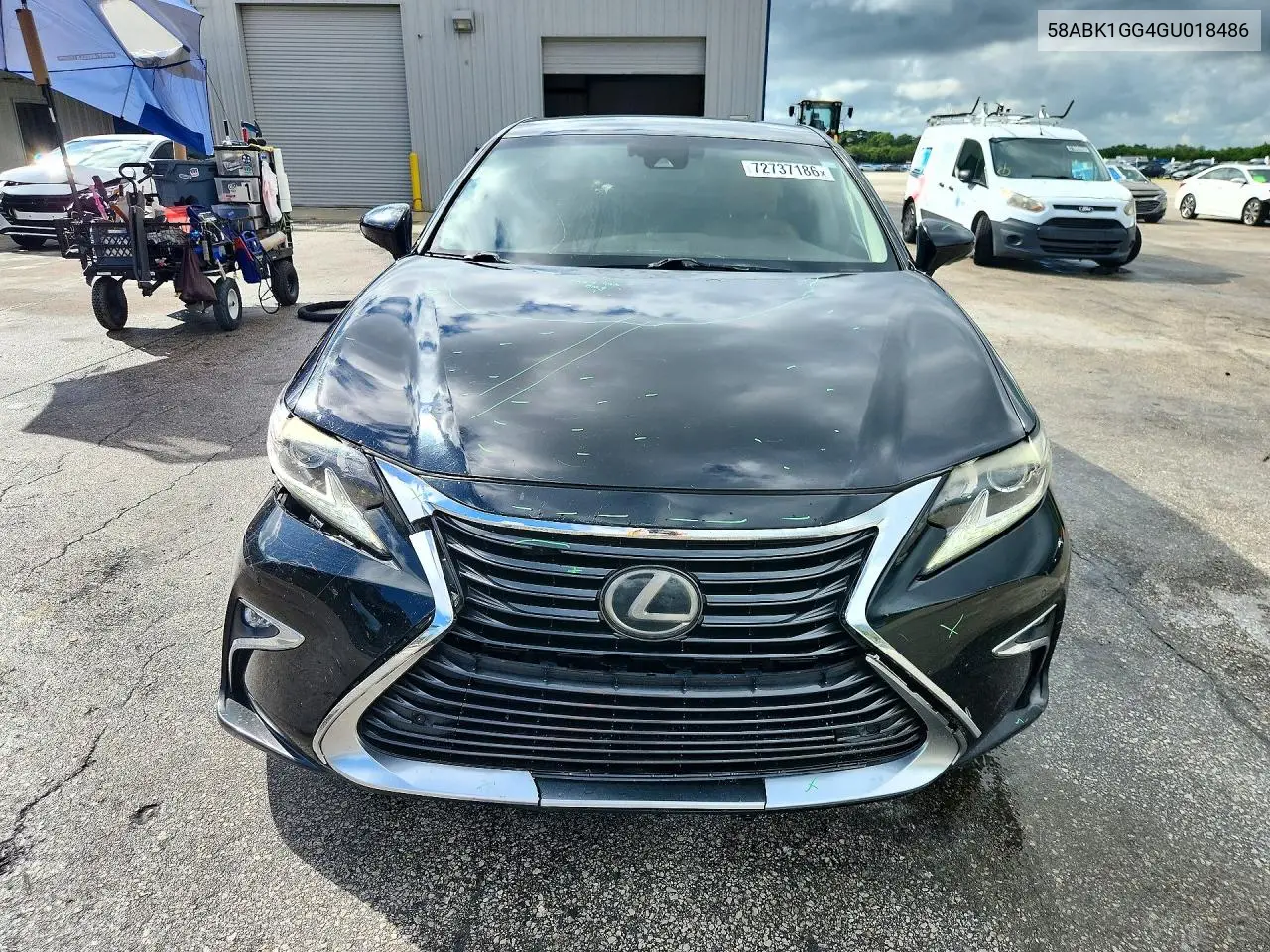 2016 LEXUS ES VIN 58ABK1GG4GU018486 — фото 5