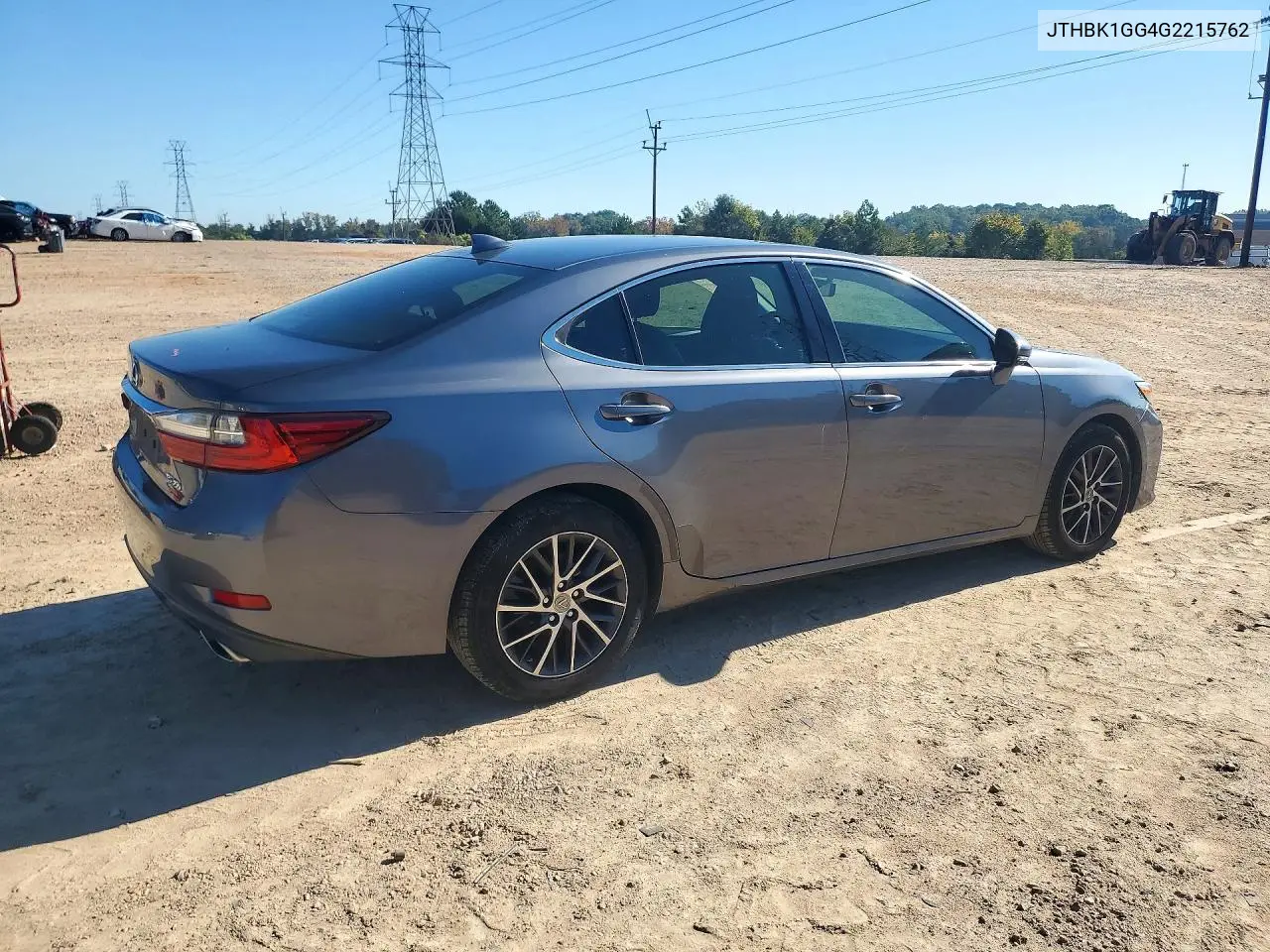 2016 LEXUS ES VIN JTHBK1GG4G2215762 — фото 3