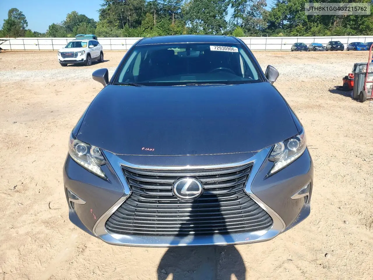 2016 LEXUS ES VIN JTHBK1GG4G2215762 — фото 5