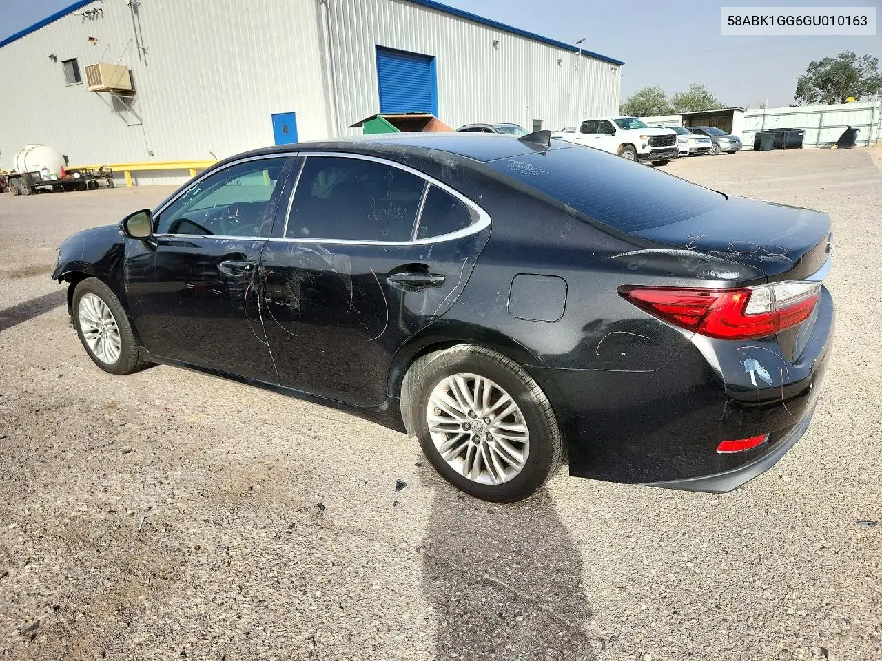 2016 LEXUS ES VIN 58ABK1GG6GU010163 — фото 2