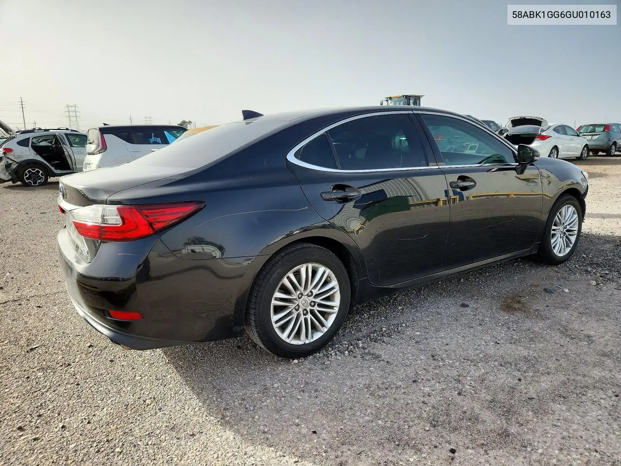 2016 LEXUS ES VIN 58ABK1GG6GU010163 — фото 3