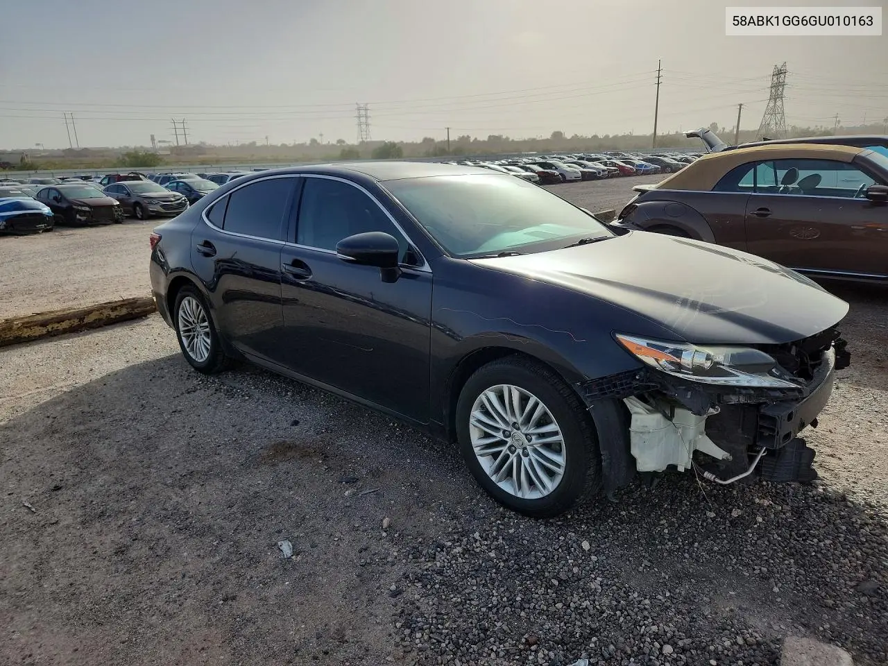 2016 LEXUS ES VIN 58ABK1GG6GU010163 — фото 4