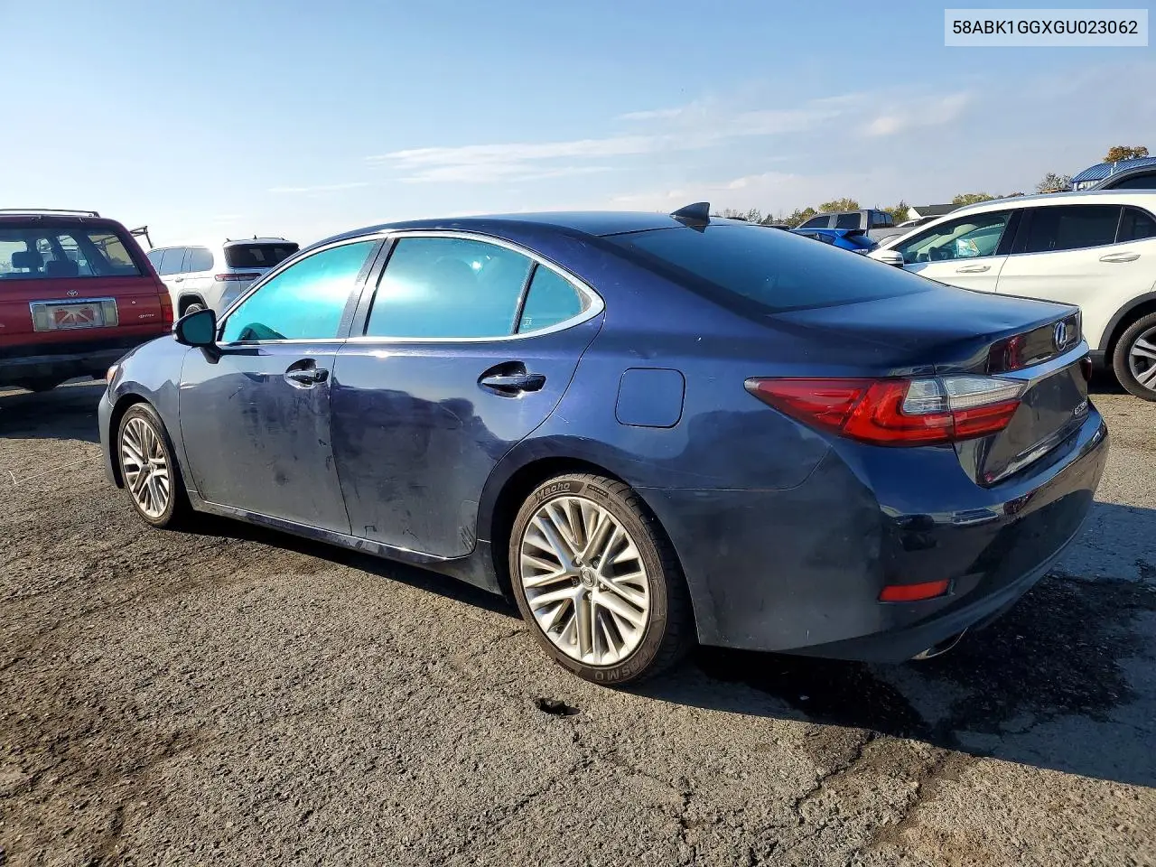 2016 LEXUS ES VIN 58ABK1GGXGU023062 — фото 2