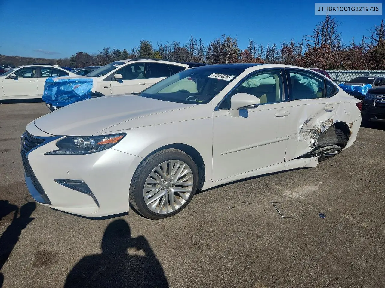 LEXUS ES 2016, VIN JTHBK1GG1G2219736