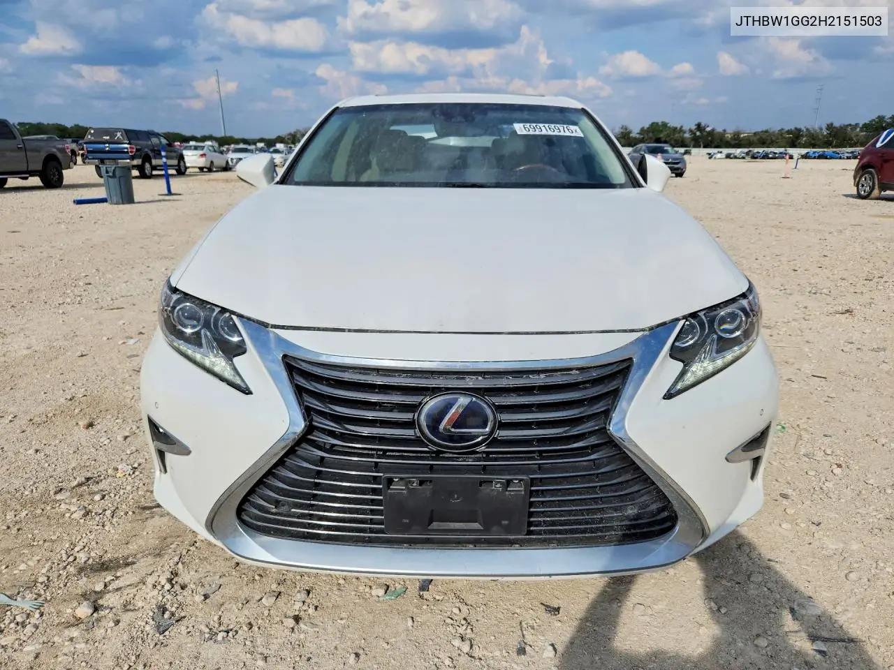 2017 LEXUS ES VIN JTHBW1GG2H2151503 — фото 5
