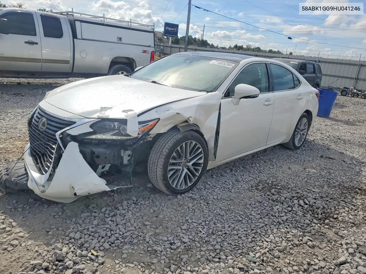 LEXUS ES 2017, VIN 58ABK1GG9HU041246