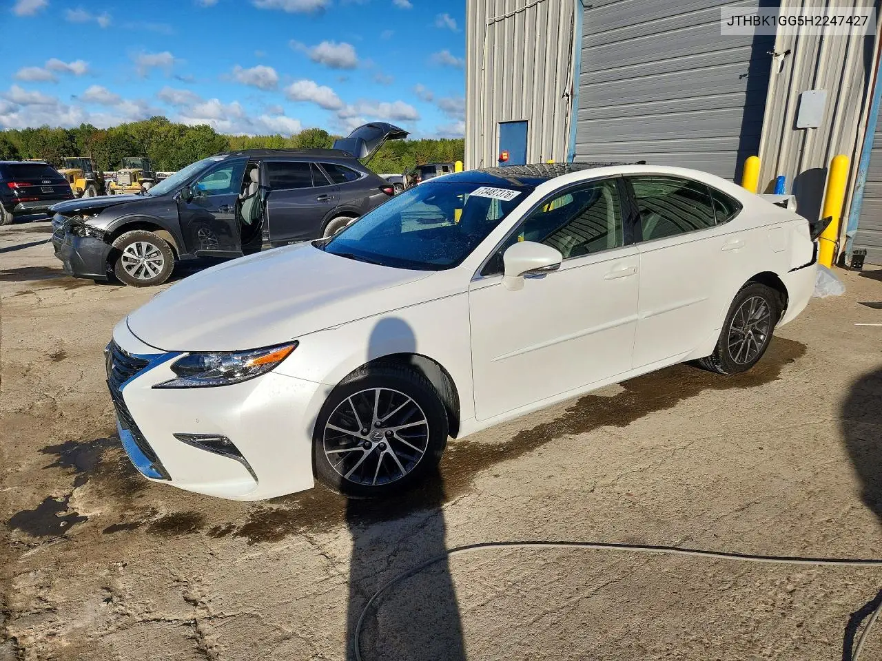LEXUS ES 2017, VIN JTHBK1GG5H2247427