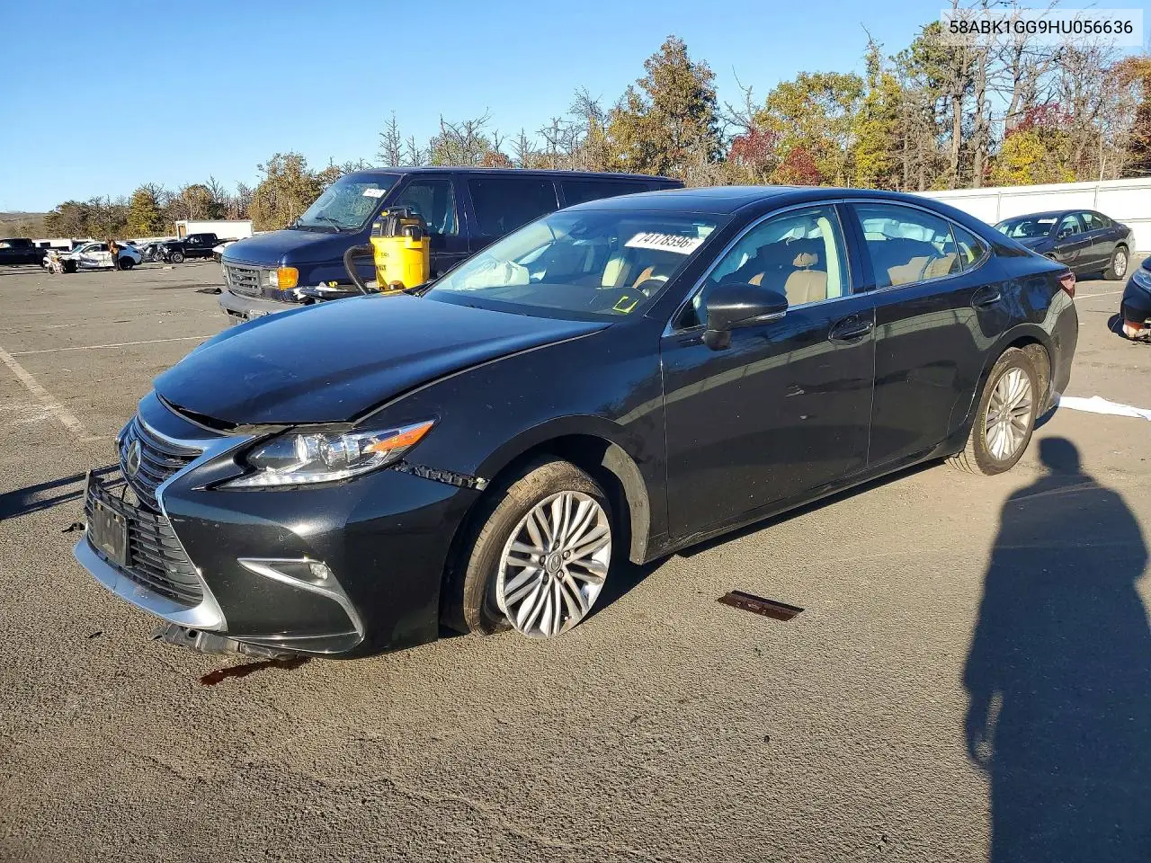 LEXUS ES 2017, VIN 58ABK1GG9HU056636