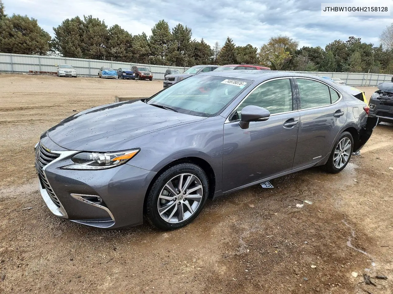 LEXUS ES 2017, VIN JTHBW1GG4H2158128