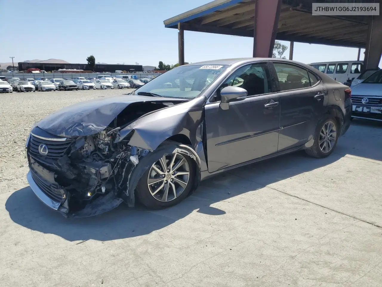 LEXUS ES 2018, VIN JTHBW1GG6J2193694