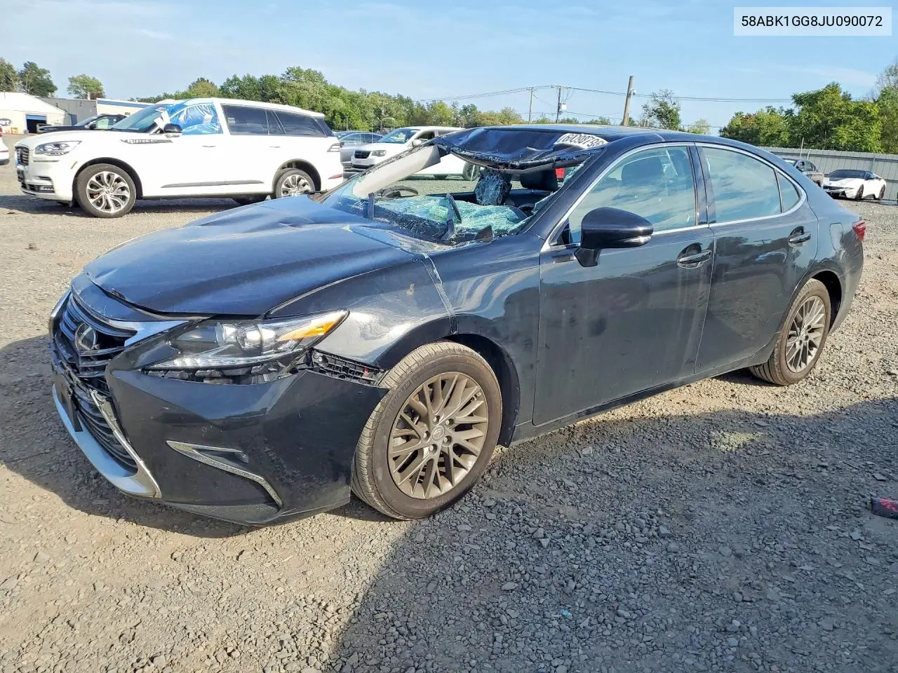 LEXUS ES 2018, VIN 58ABK1GG8JU090072