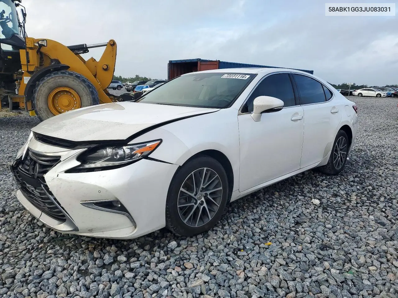 LEXUS ES 2018, VIN 58ABK1GG3JU083031