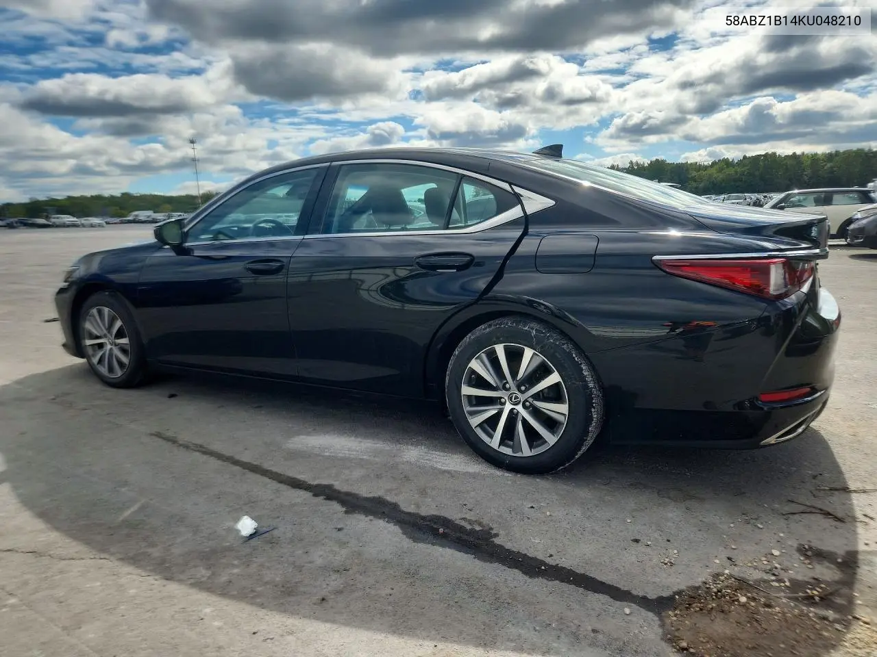 2019 LEXUS ES VIN 58ABZ1B14KU048210 — фото 2