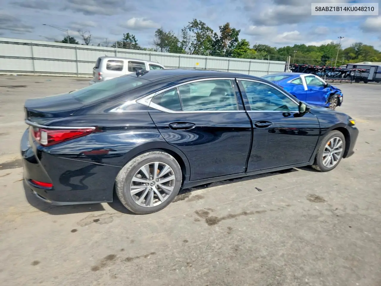 2019 LEXUS ES VIN 58ABZ1B14KU048210 — фото 3