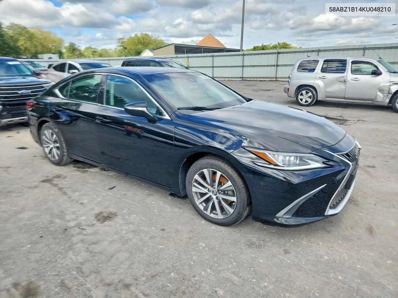 2019 LEXUS ES VIN 58ABZ1B14KU048210 — фото 4