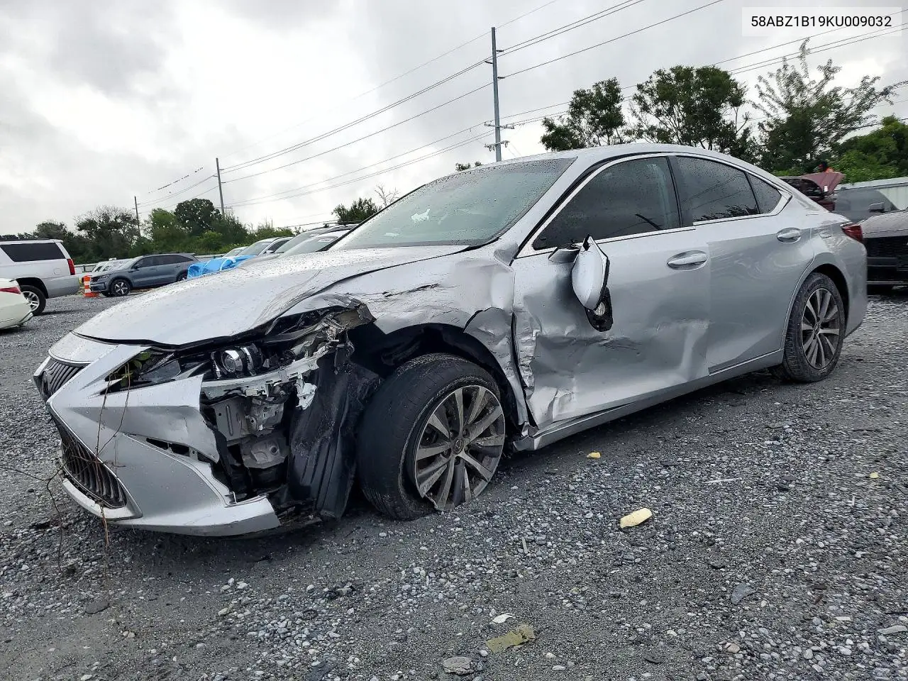 LEXUS ES 2019, VIN 58ABZ1B19KU009032