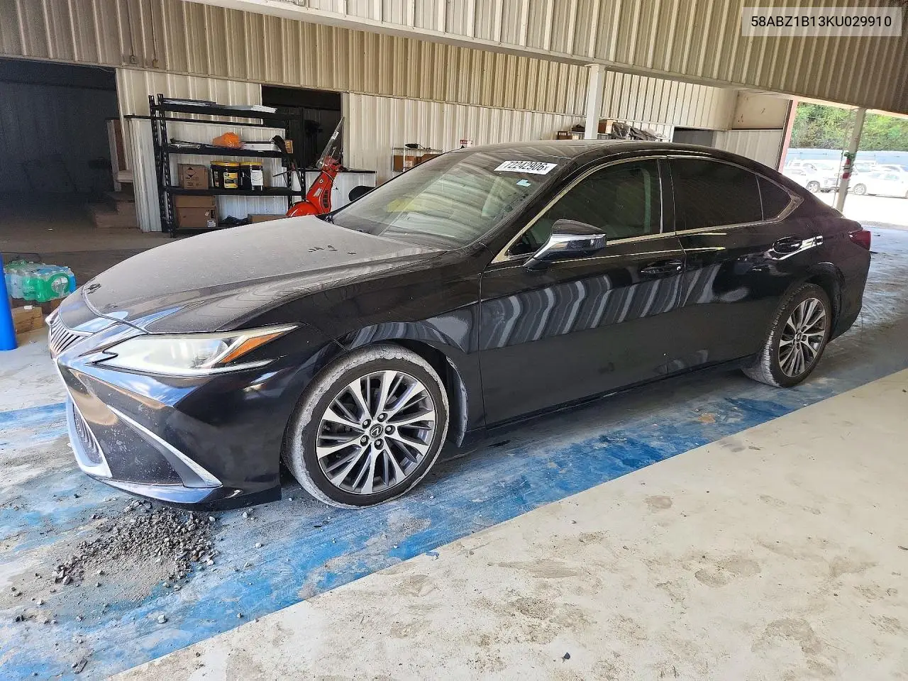 LEXUS ES 2019, VIN 58ABZ1B13KU029910