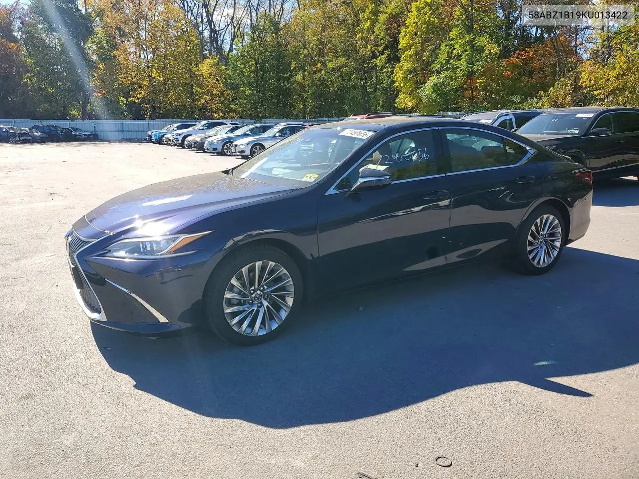LEXUS ES 2019, VIN 58ABZ1B19KU013422