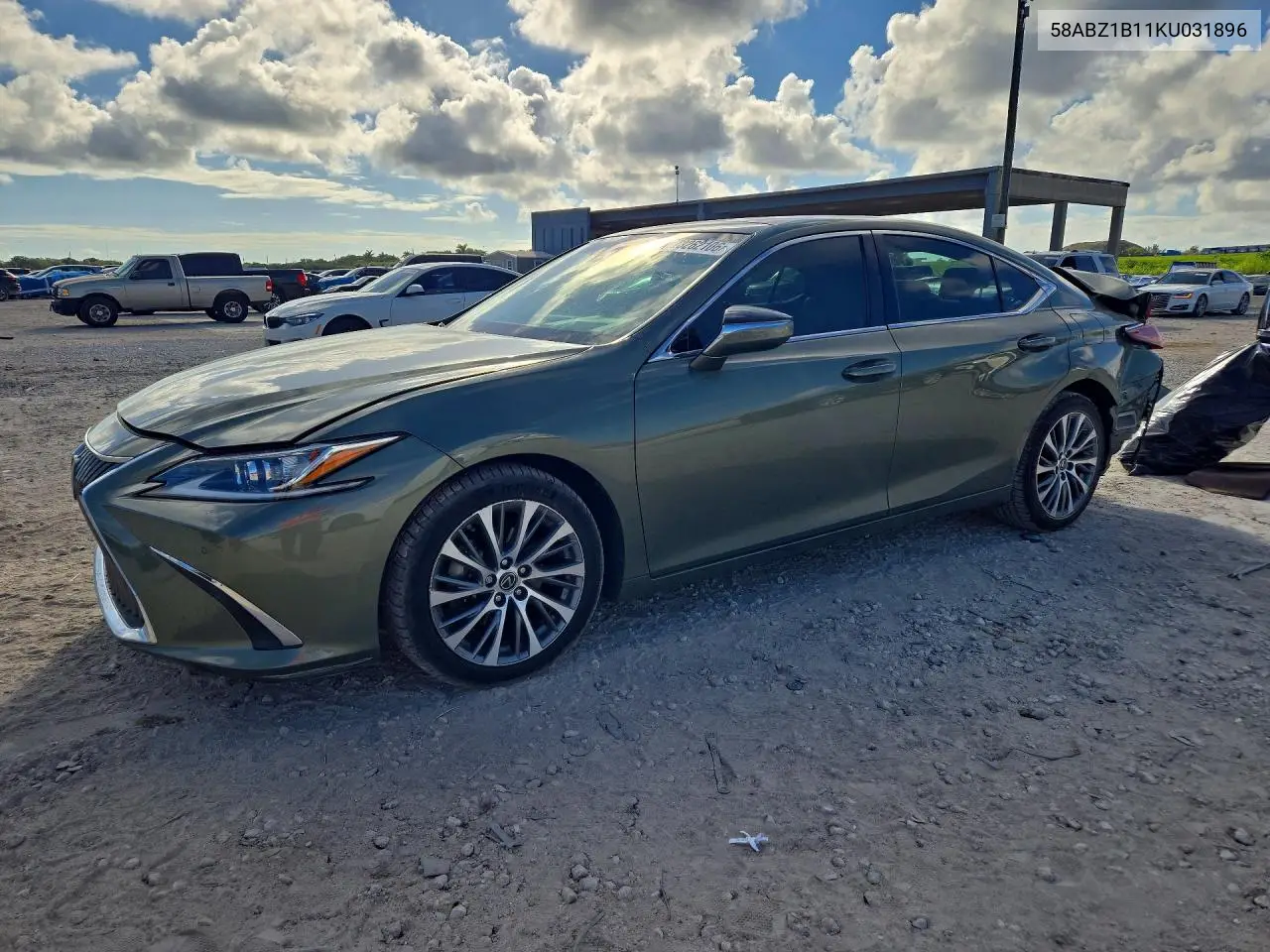 LEXUS ES 2019, VIN 58ABZ1B11KU031896