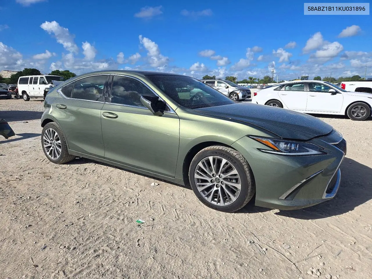 2019 LEXUS ES VIN 58ABZ1B11KU031896 — фото 4