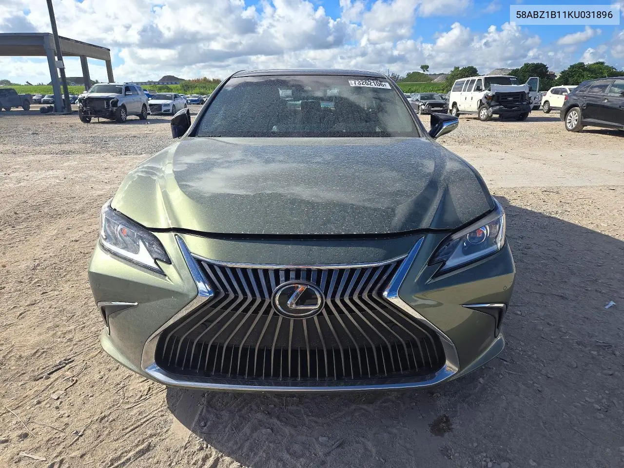 2019 LEXUS ES VIN 58ABZ1B11KU031896 — фото 5