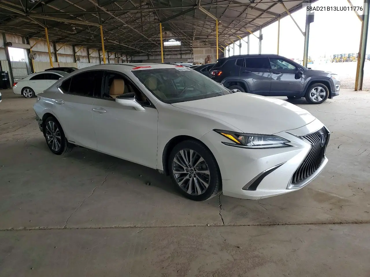 2020 LEXUS ES VIN 58AD21B13LU011776 — фото 4