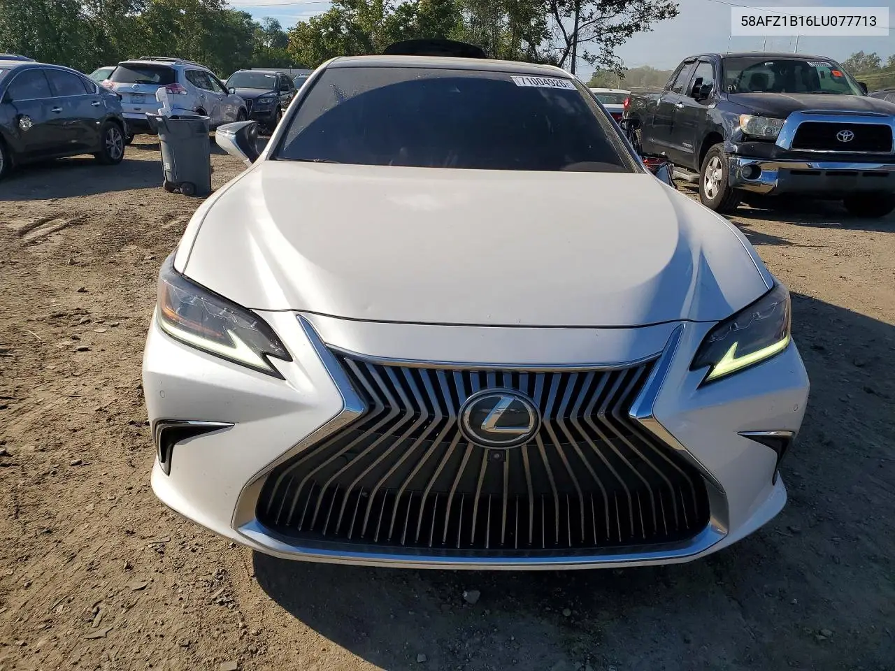 2020 LEXUS ES VIN 58AFZ1B16LU077713 — фото 5