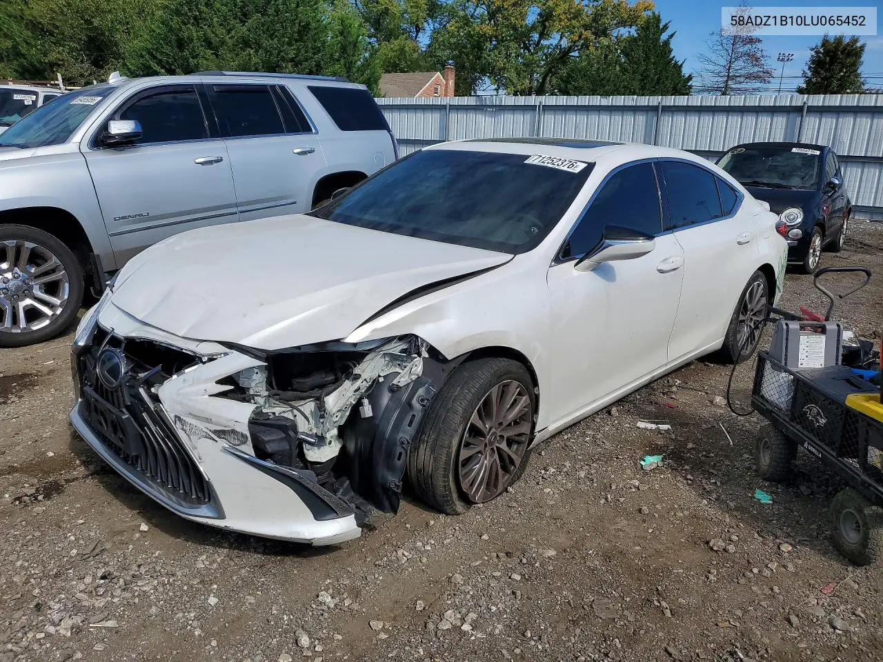 LEXUS ES 2020, VIN 58ADZ1B10LU065452