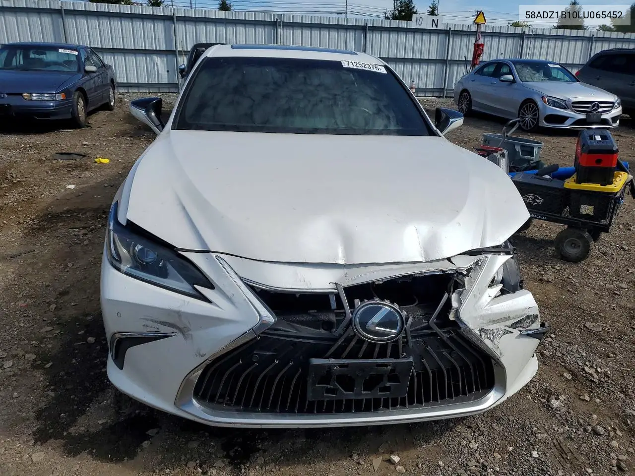 2020 LEXUS ES VIN 58ADZ1B10LU065452 — фото 5