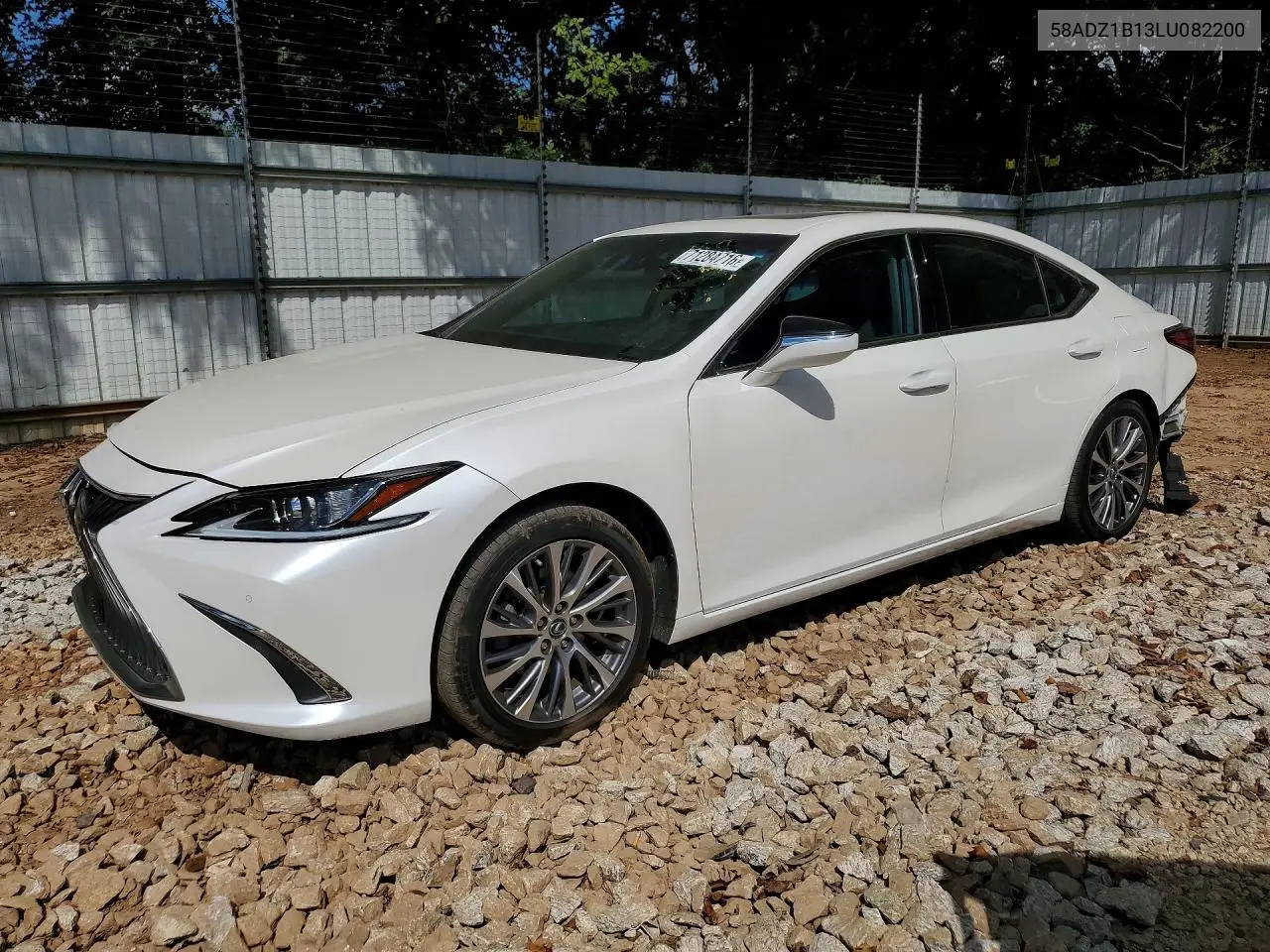 LEXUS ES 2020, VIN 58ADZ1B13LU082200