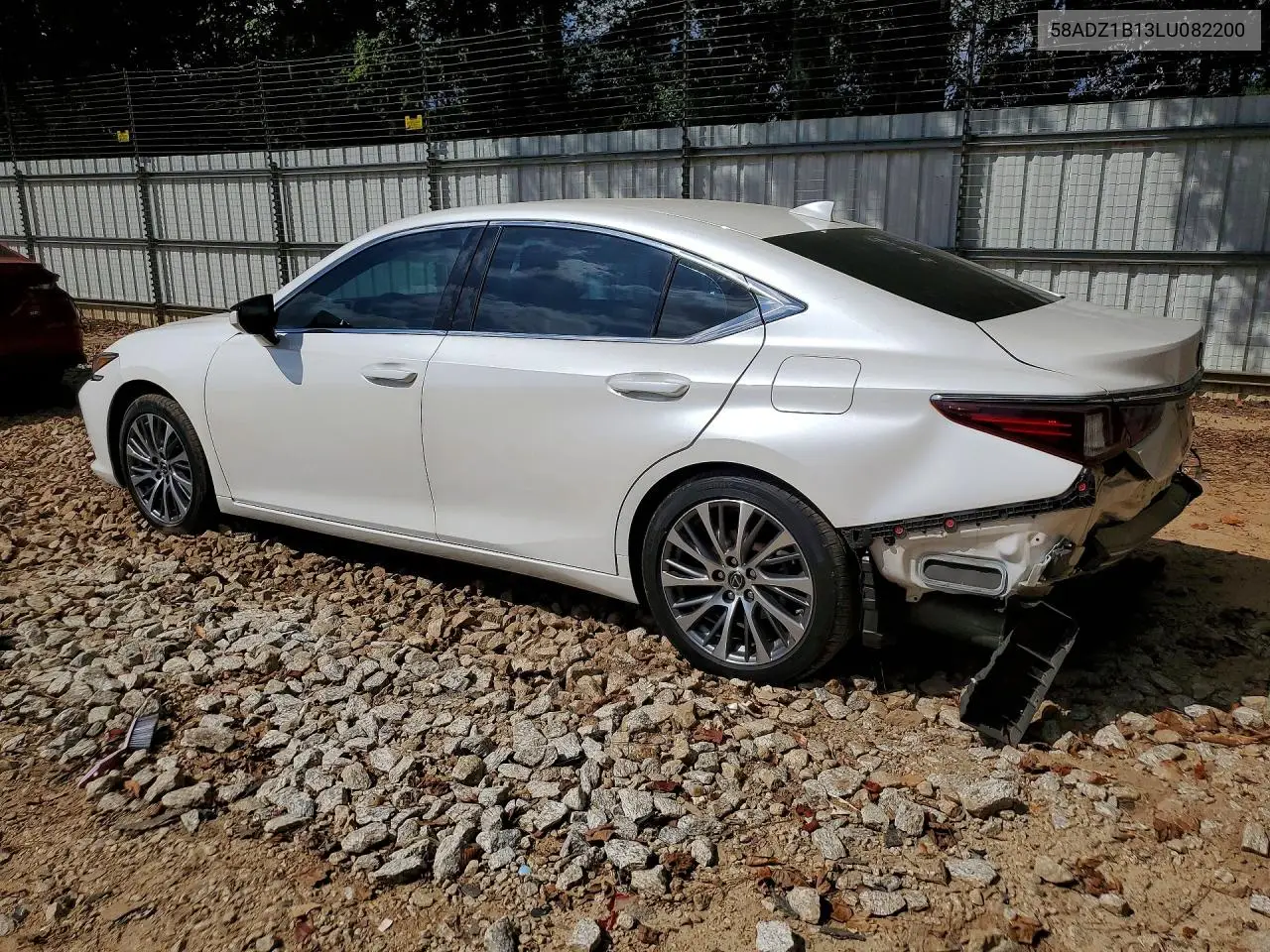 2020 LEXUS ES VIN 58ADZ1B13LU082200 — фото 2
